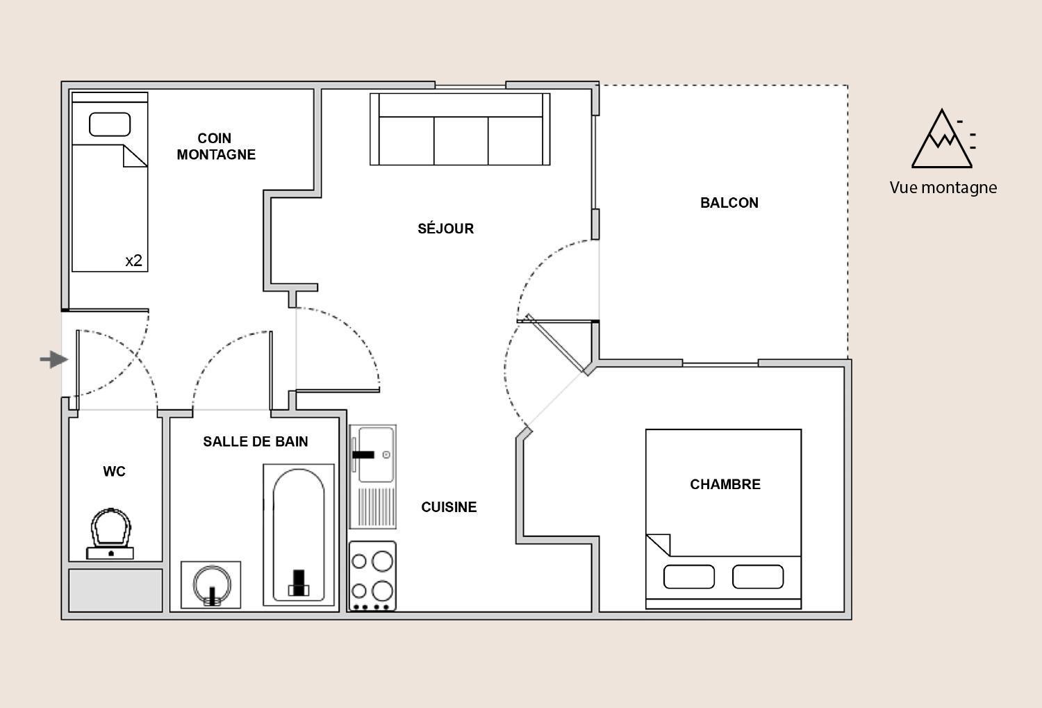 Cozyloge, Orelle & Les 3 Vallees Exterior photo